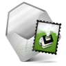 Mail Green Icon 96x96 png